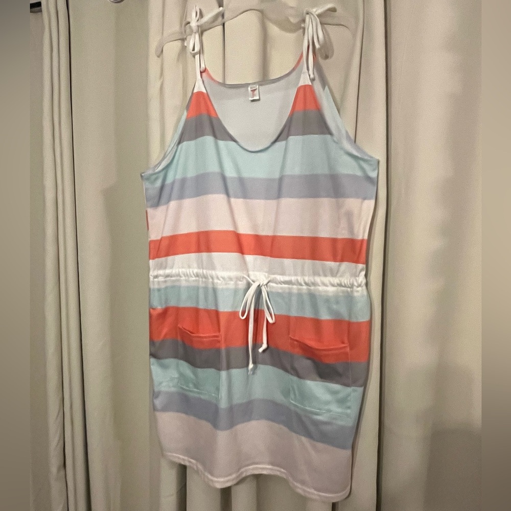 Women’s Striped Mini Dress